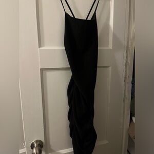 Black sparkling dress